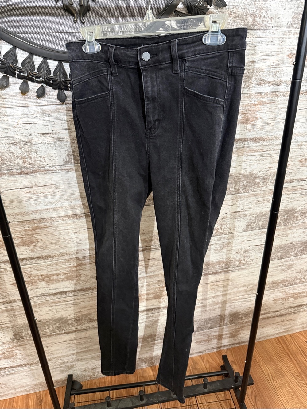Flying Monkey Black Women's Slim Stretch Jeans